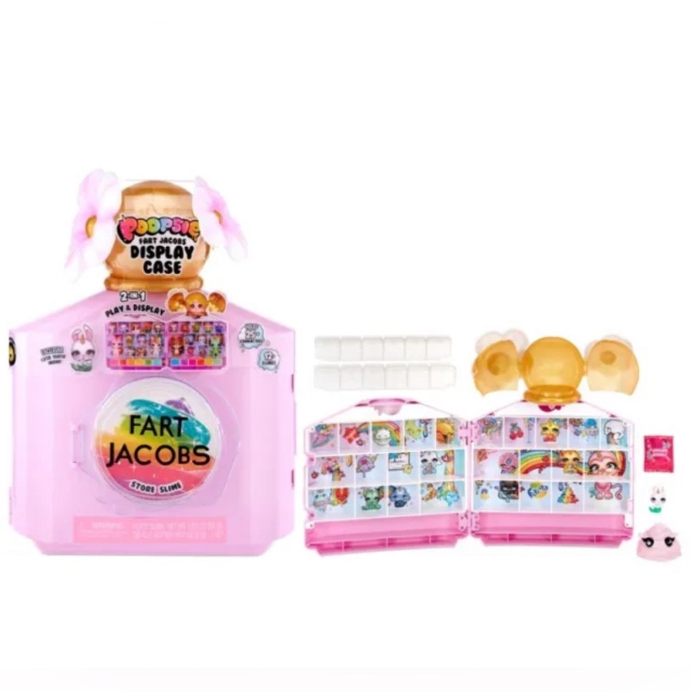 Poopsie Fart Jacobs 2-in-1 Play & Display Case Includes 1 Exclusive Character!